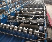 Zinc Roofing Tile Roofing Sheet Roll Forming Machine 0.3-0.6mm Thickness